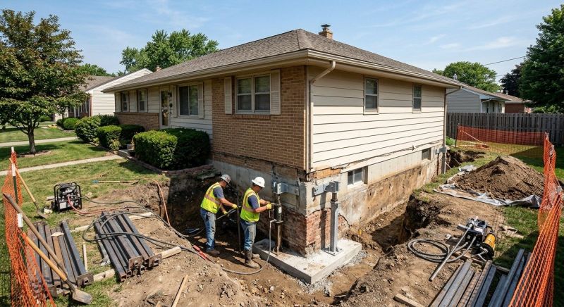 Structural Foundation Repair in Pennsburg, PA