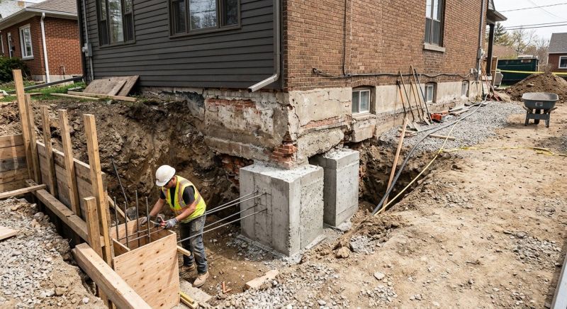 Structural Underpinning in Horsham, PA