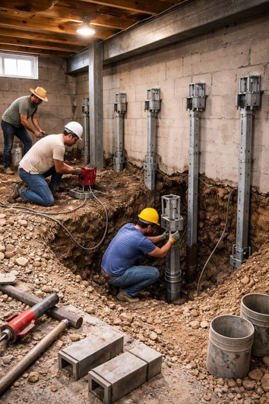 Structural Underpinning in Horsham, PA